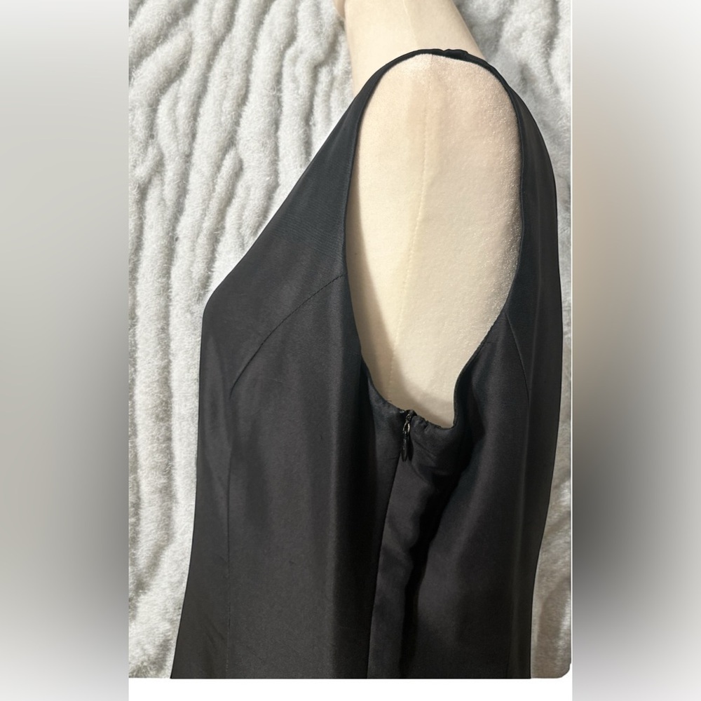 Tina Hagen L A SILK Vintage Dress Suit Embroidered Sz12 Formal Wedding guest - Picture 11 of 16